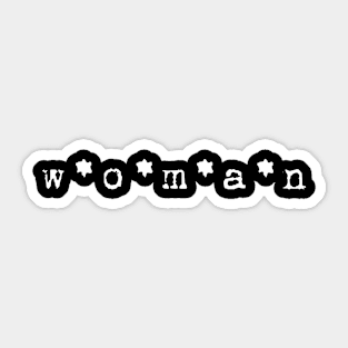 Woman Sticker